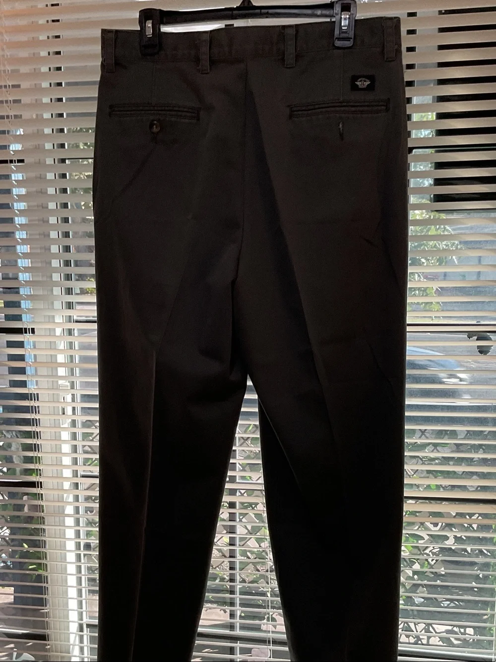 Dockers Men's Black Pleated Dress Pants - Tailored Straight Fit